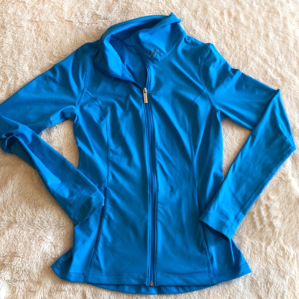 NWOT Under Armor Studio Lux Zip Up